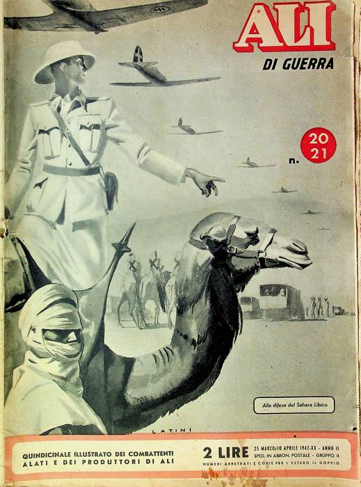 Ali di guerra: quindicinale illustrato dei combattenti alati e dei produttori di ali: N. 20-21 (25 marzo - 10 aprile 1942).