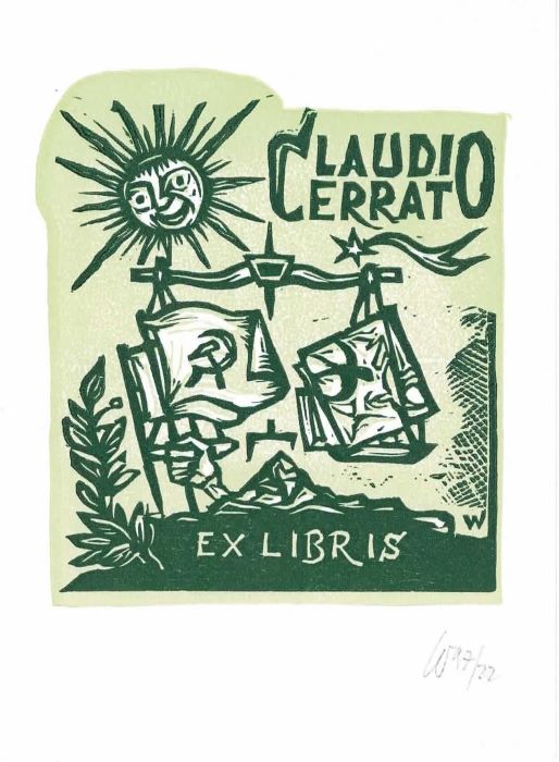 Ex libris Claudio Cerrato.
