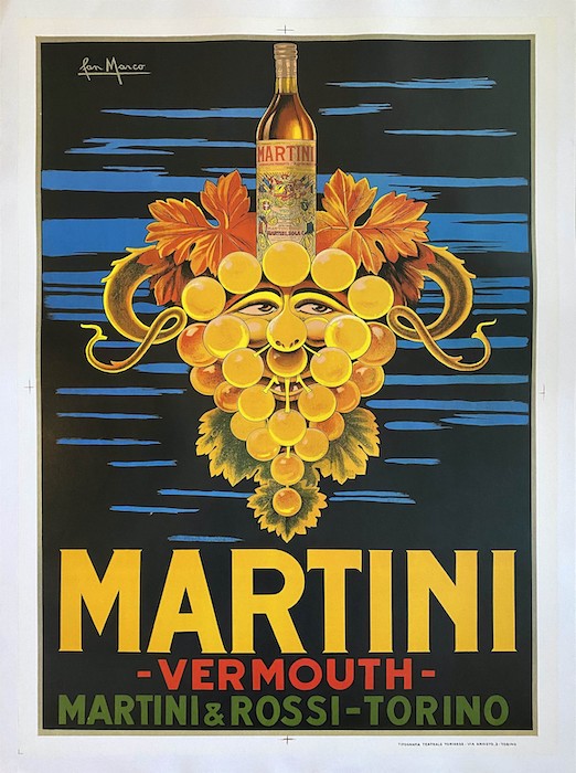 Martini Vermouth.