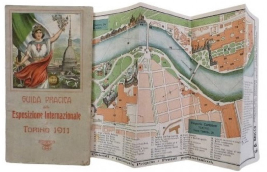 Guida pratica per visitare la Esposizione internazionale delle industrie e del lavoro indetta in Torino per celebrare il 50. anniversario della proclamazione dell'unità d'Italia con Roma capitale: aprile-novembre 1911.