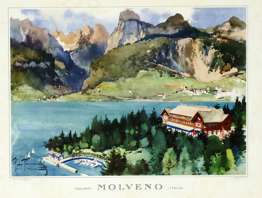 Molveno, Dolomiti - Italia.