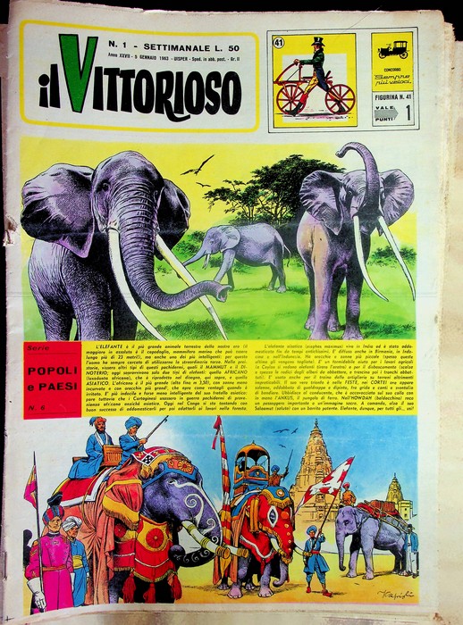 Il Vittorioso: Anno XXVII (1963). Dal N. 1 al N. 52: ANNATA COMPLETA.