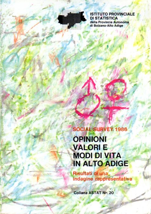 Social survey 1986: Opinioni valori e modi di vita in Alto Adige: Risultati di una indagine rappresentativa.