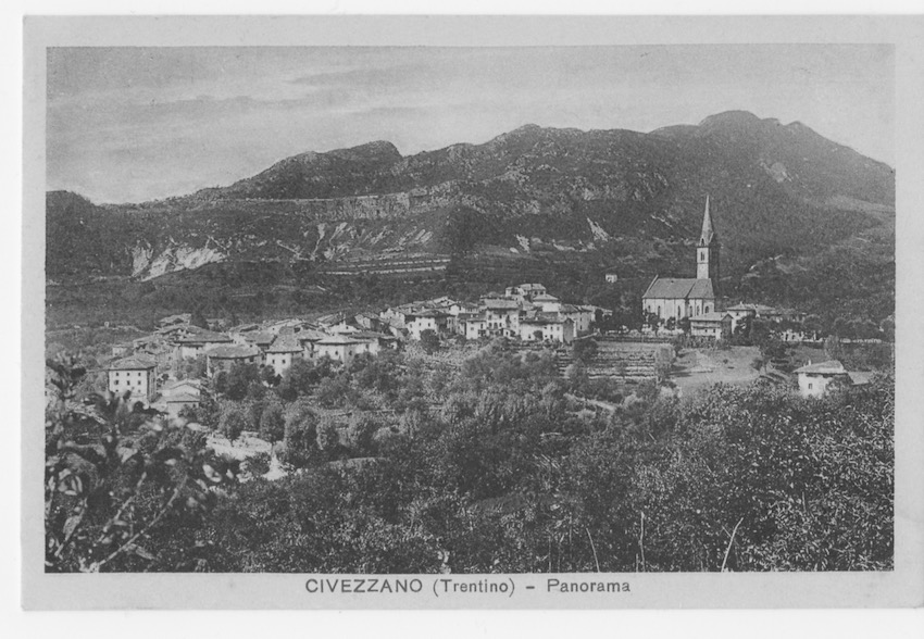 Civezzano. (Trentino). Panorama.