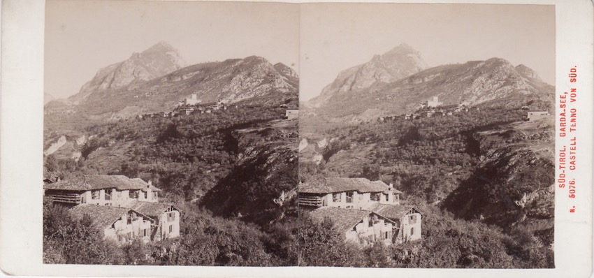 N. 5076. Süd Tirol. Garda - See - Castell Tenno von Süd..