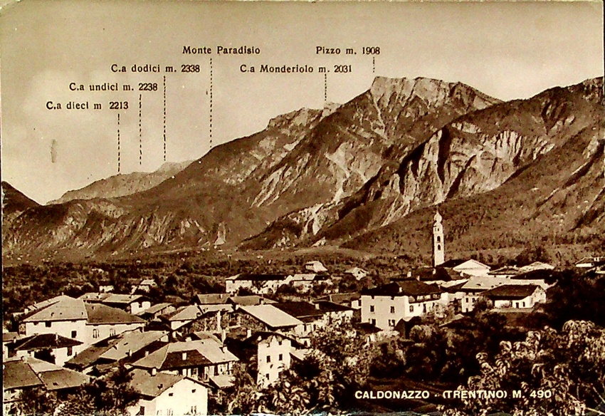 Caldonazzo - (Trentino) m. 490.