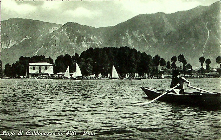 Lago di Caldonazzo m. 490 - Lido.