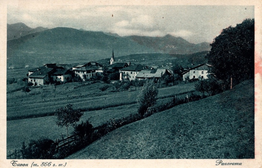 Tavon (m. 866 s.m.), Panorama.