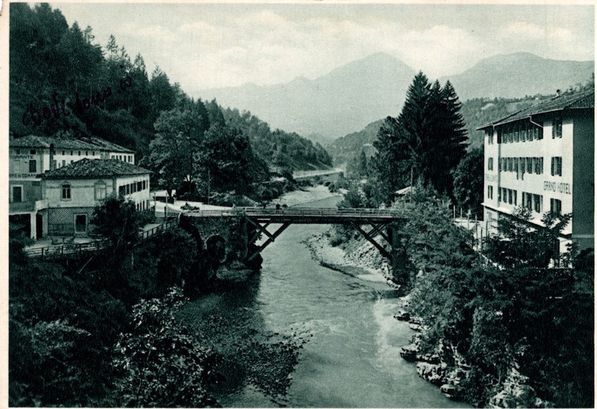 Terme di Comano - Trentino. Panorama.