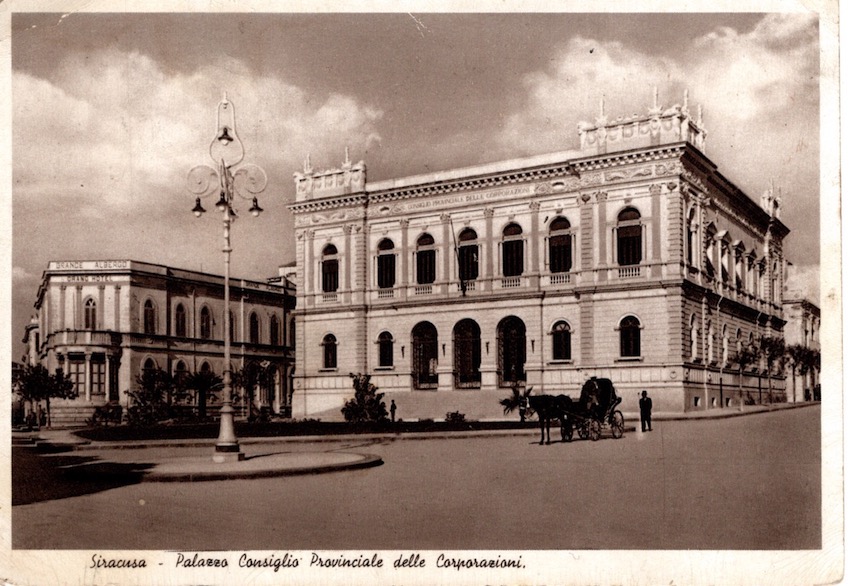 Siracusa - Palazzo Consiglio Provinciale delle Corporazioni.